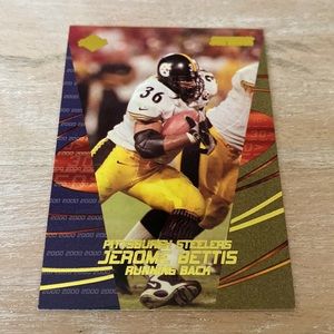 Jerome Bettis Pittsburg Steelers RB 2000 Card